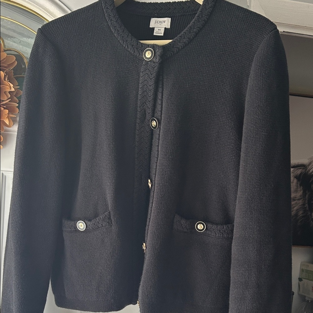 J. Crew Black Sweater